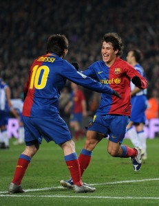 Bojan e Messi. Jasper Juinen/Getty Images
