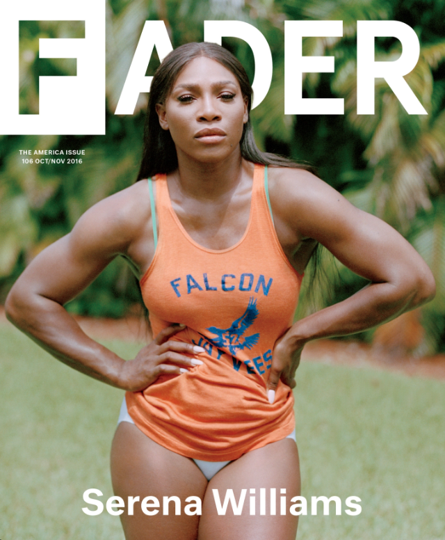 Serena Williams The Fader