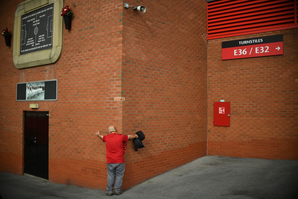 TOPSHOT-FBL-ENG-PR-MAN UTD-STADIUM